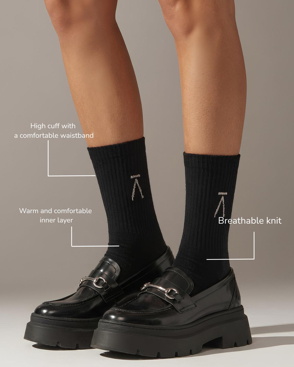LĀMOR - Essential Luxe Socks (3-Pack)