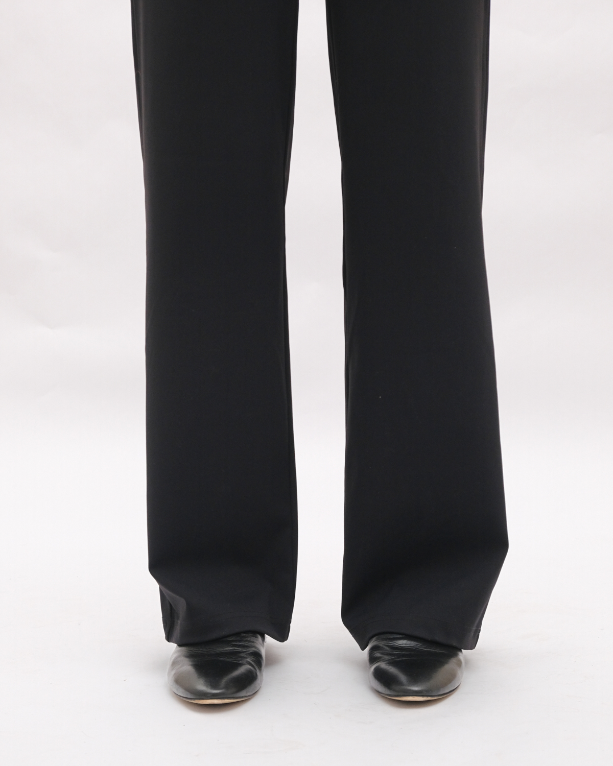 Ā-SCULPT™ Wide Lamor Leg Pants Iron black