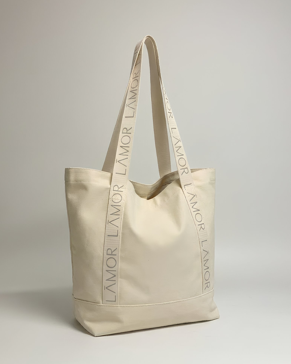 Essential Lamor Cotton Canvas Bag Stoft Cream