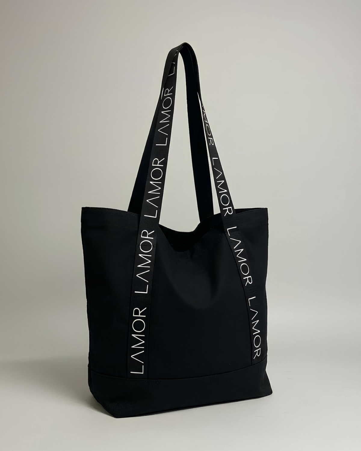 Essential Lamor Cotton Canvas Bag Iron Black