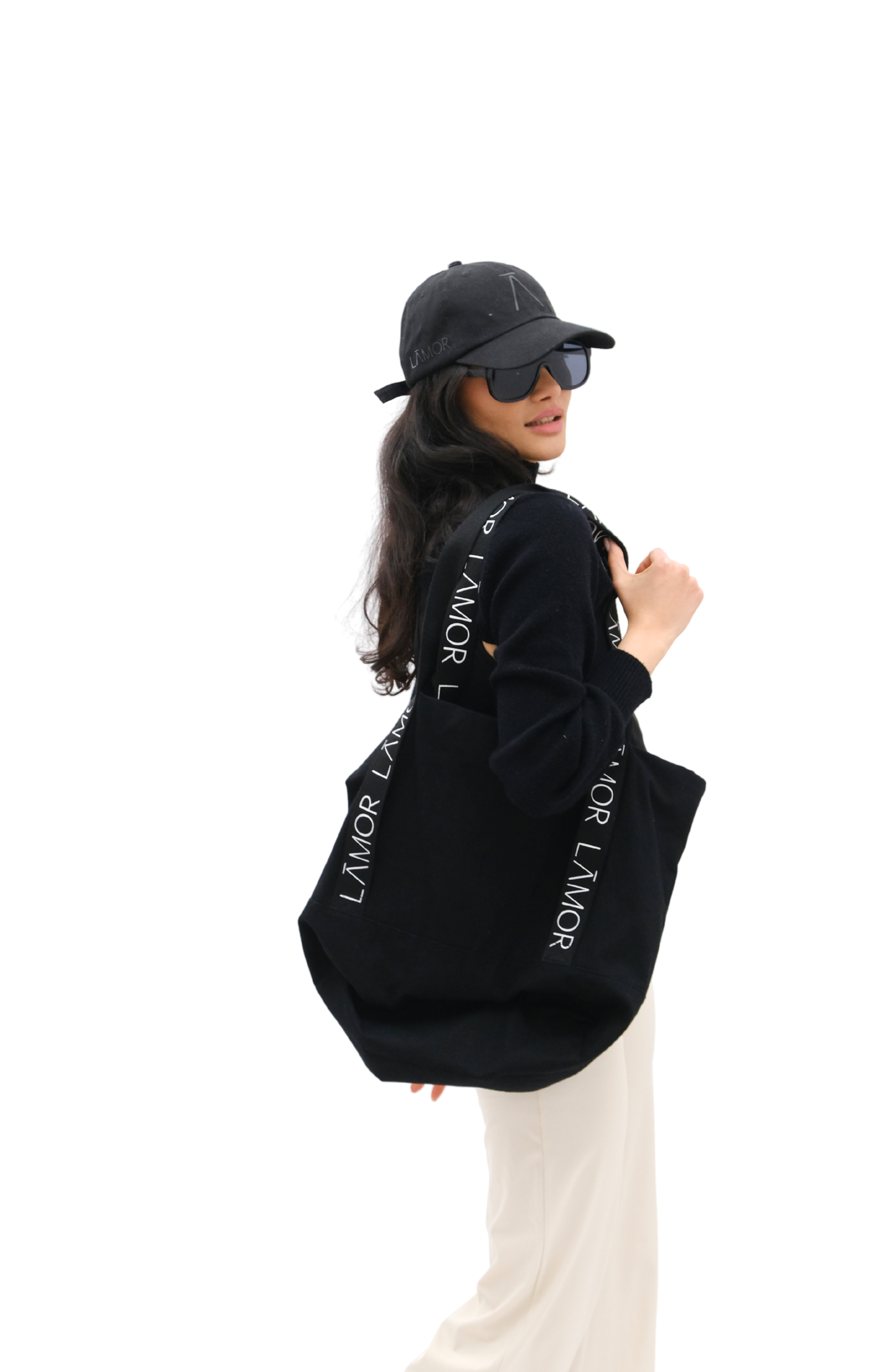 Essential Lamor Cotton Canvas Bag Iron Black