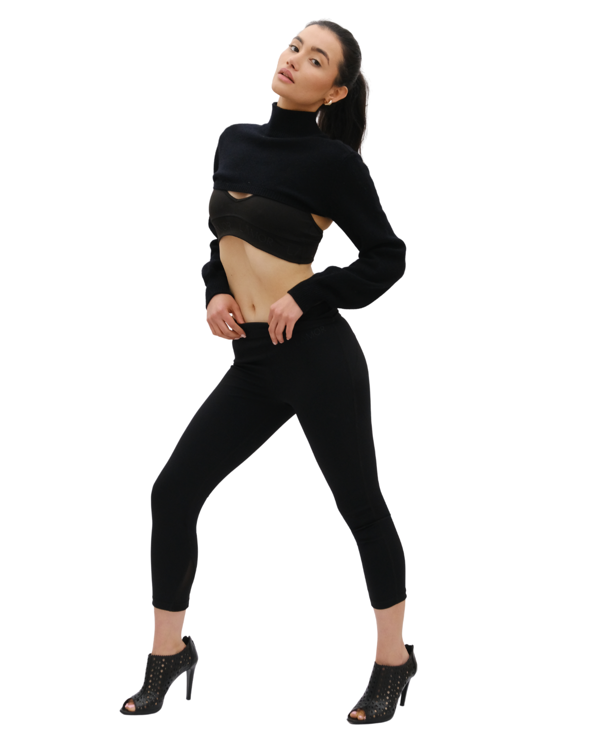 Elegance Legging Ā-SCULPT™ Lamor Iron Black