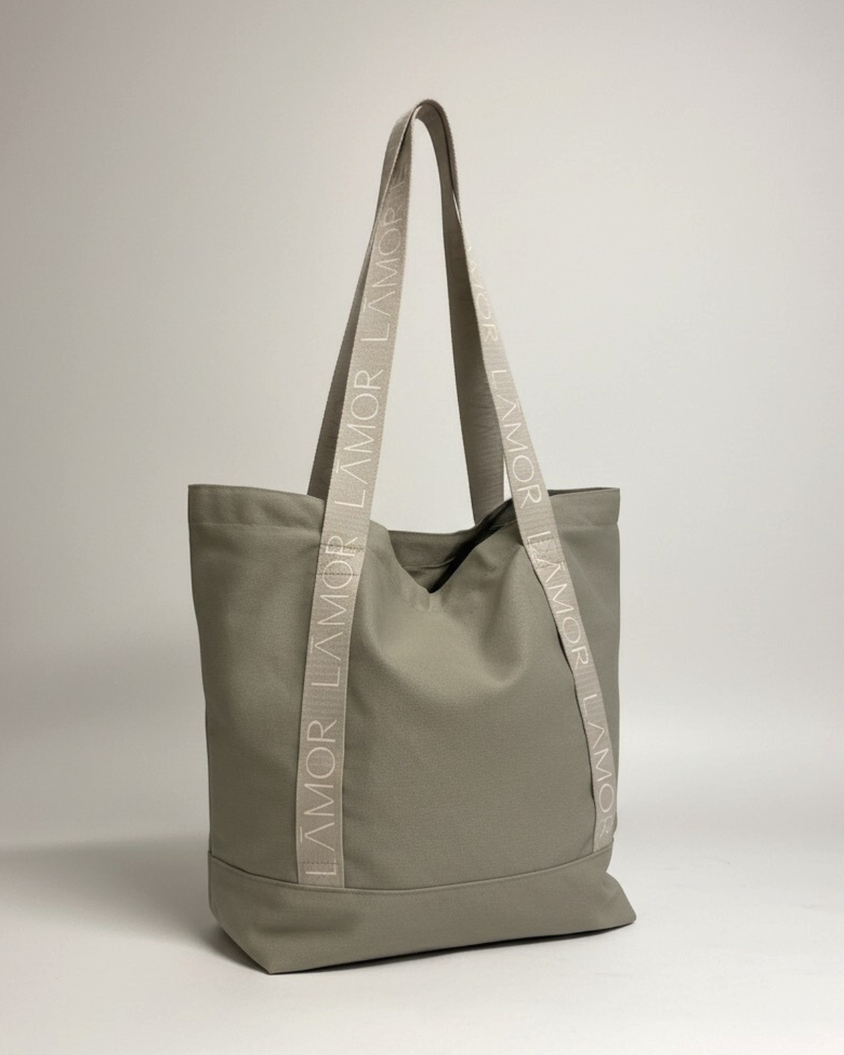 Essential Lamor Cotton Canvas Bag Stone