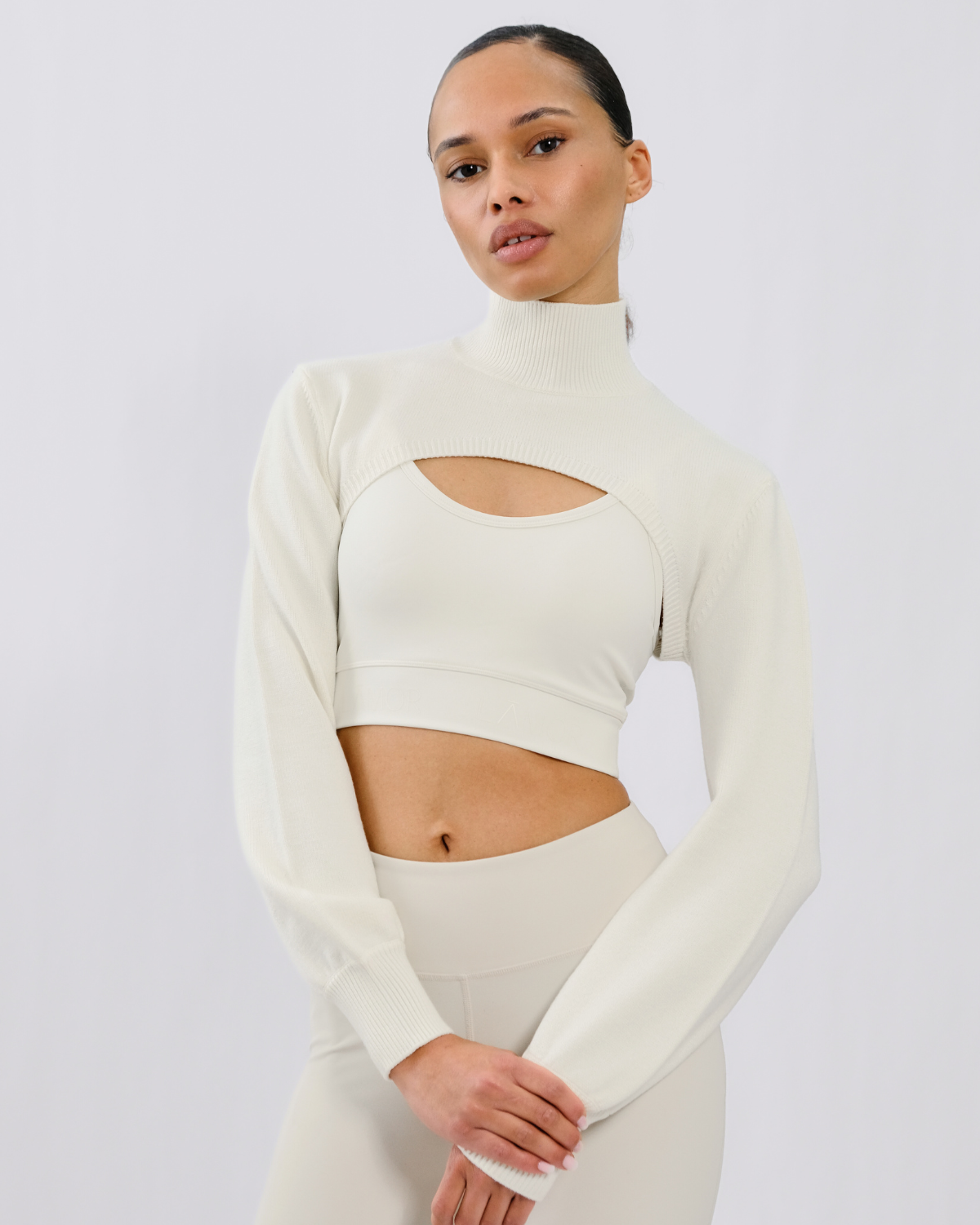 Ā-SOFT™ - Cropped knitted long sleeve