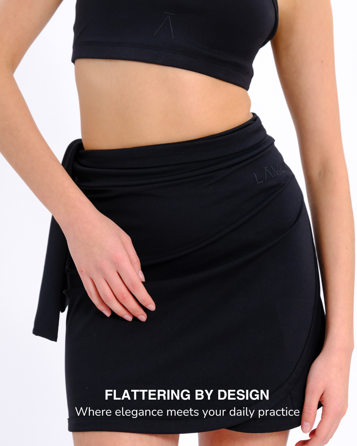 LĀMOR - Active wrap skirt