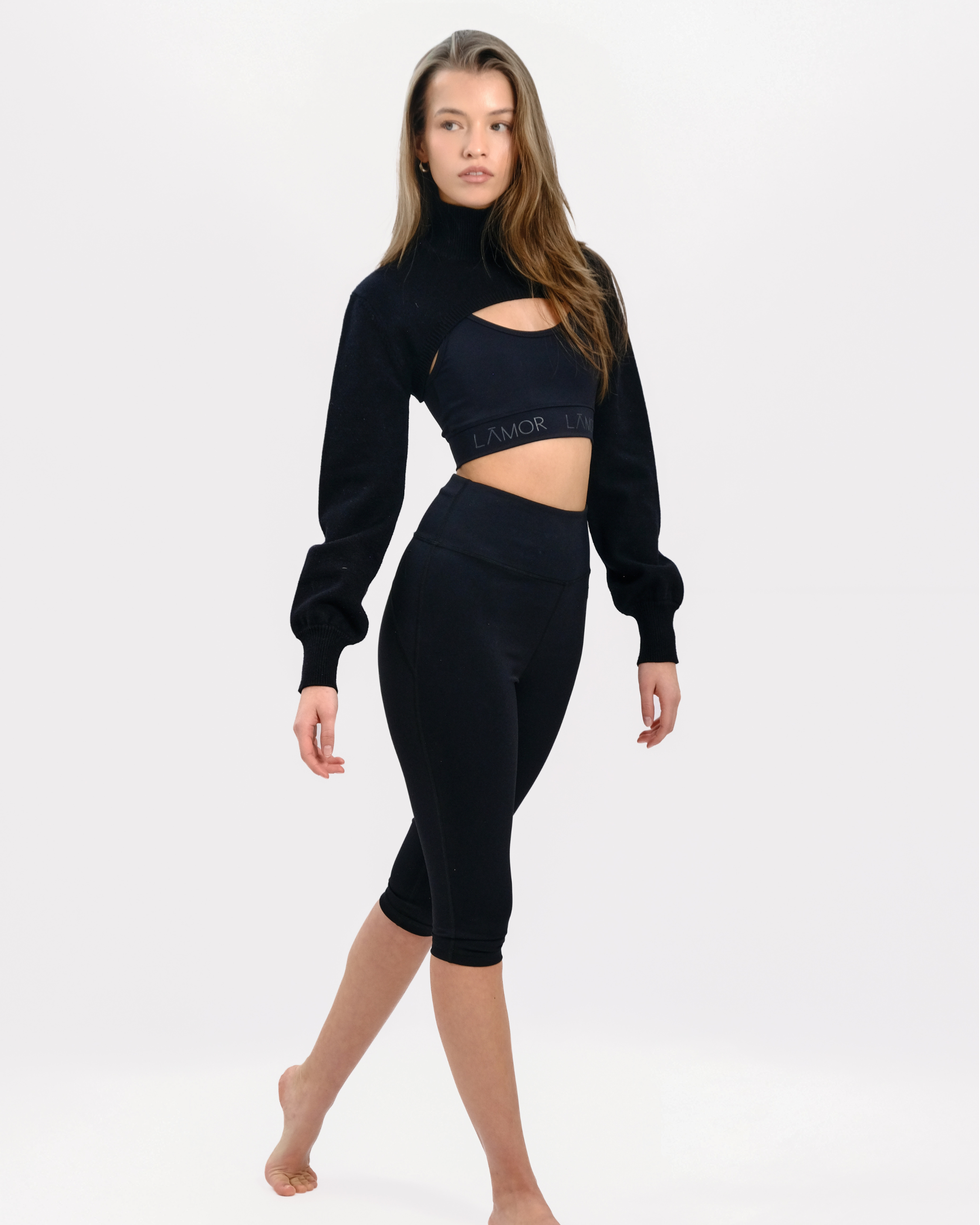 Ā-SOFT™ - Cropped knitted long sleeve