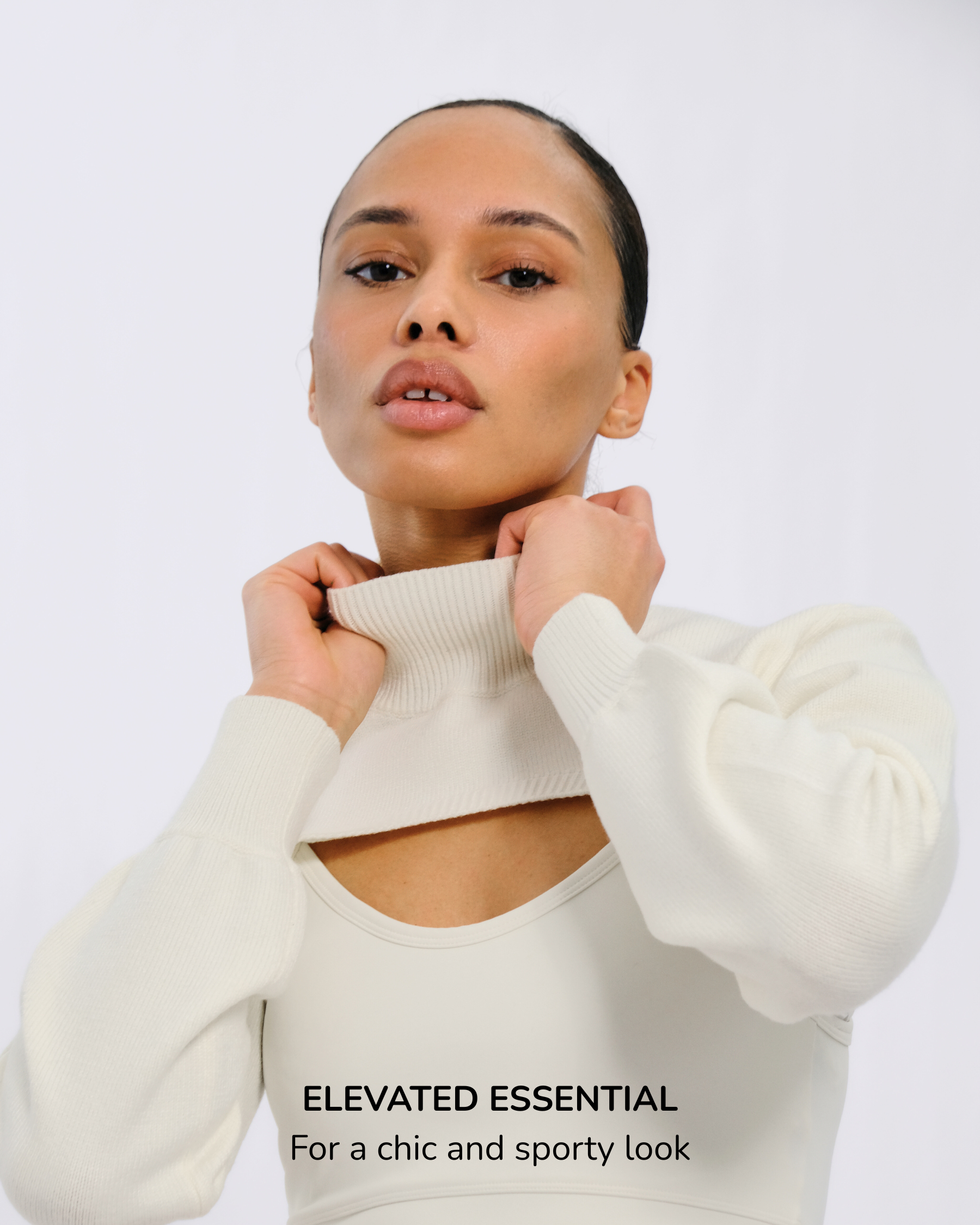 Ā-SOFT™ - Cropped knitted long sleeve