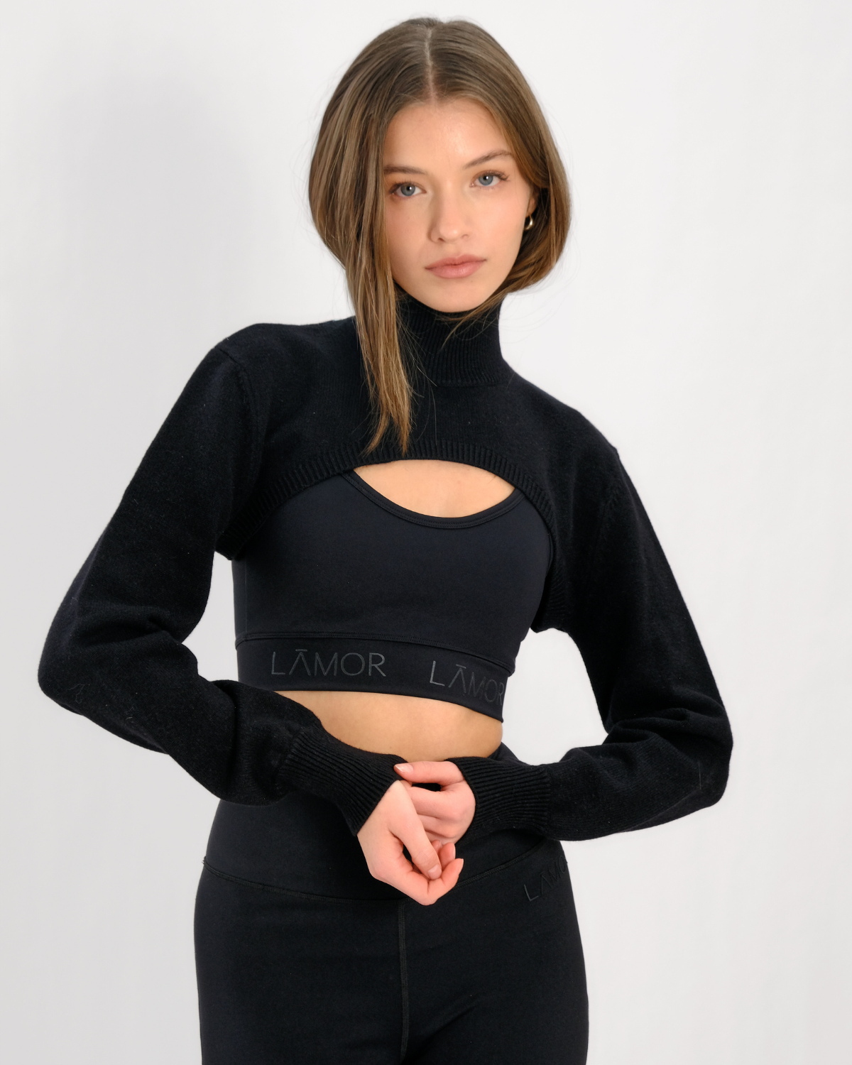 Ā-SOFT™ - Cropped knitted long sleeve