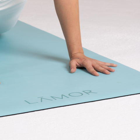LĀMOR YOGAMATTE - BLAU