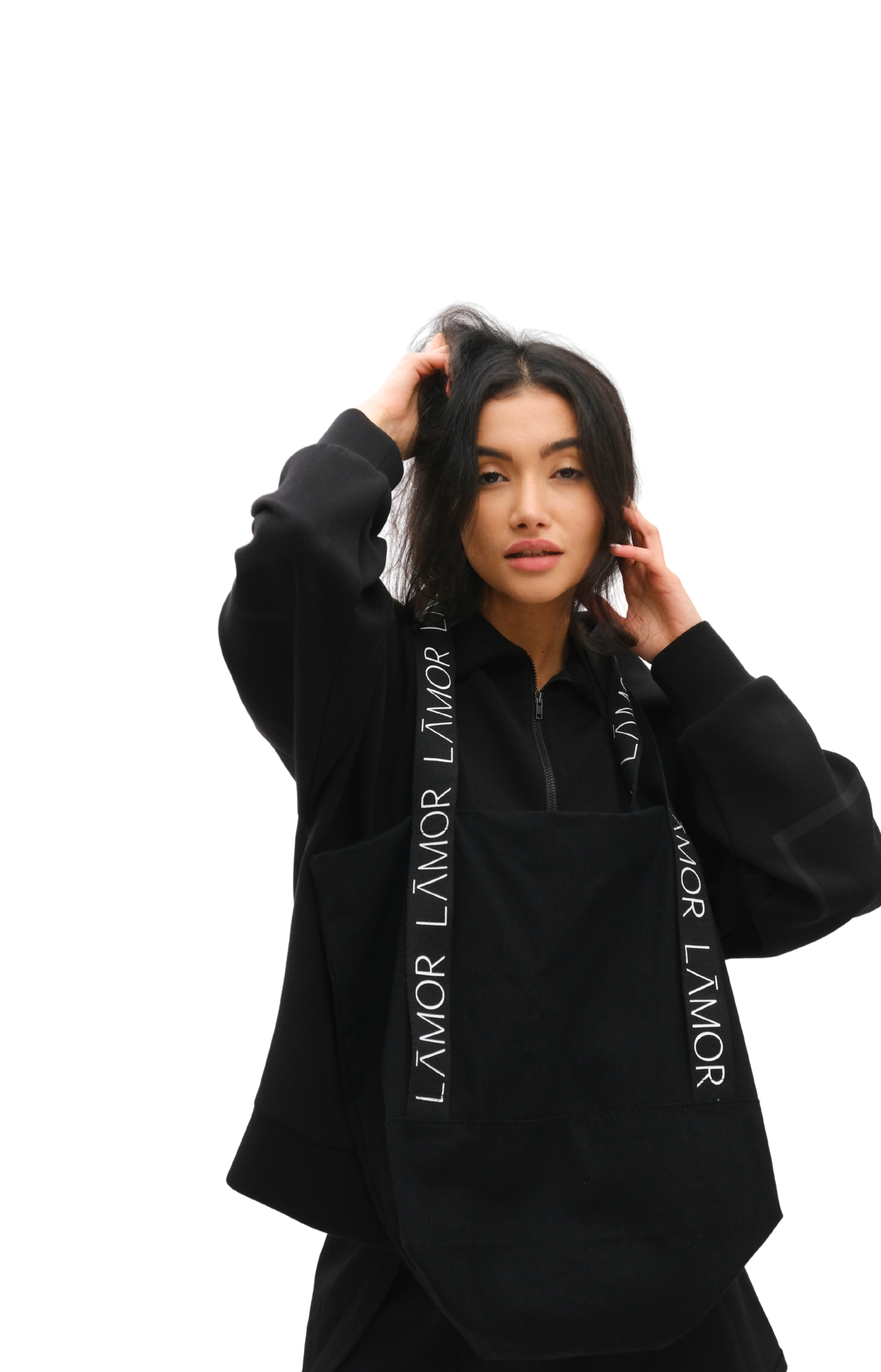 Essential Lamor Cotton Canvas Bag Iron Black