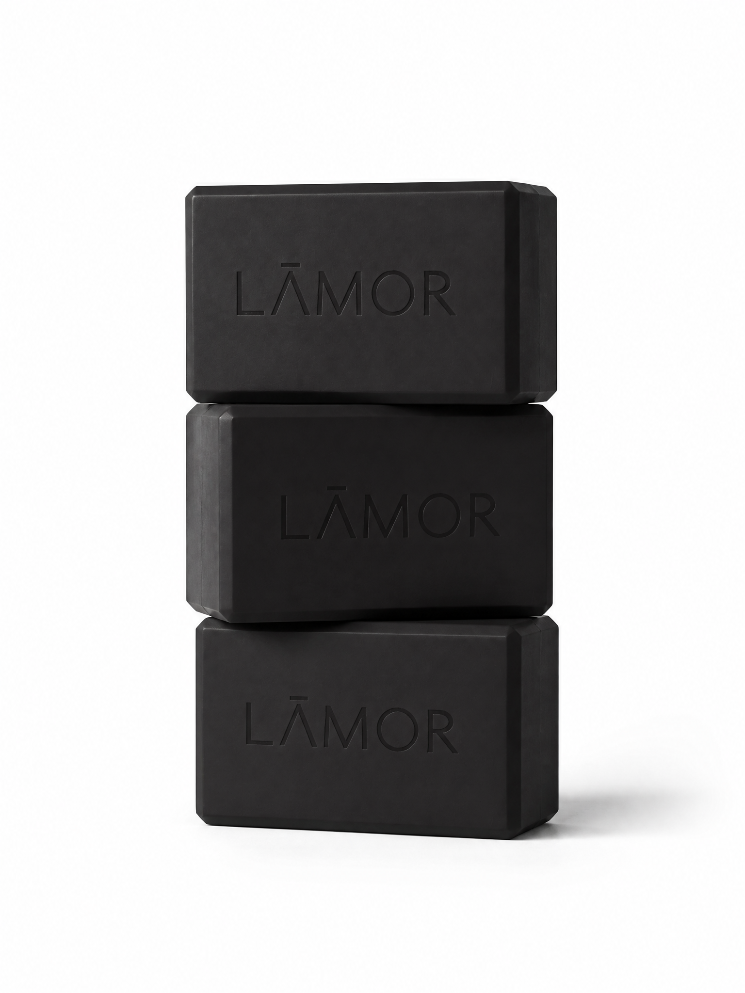 LĀMOR YOGA-BLOCK - BLACK