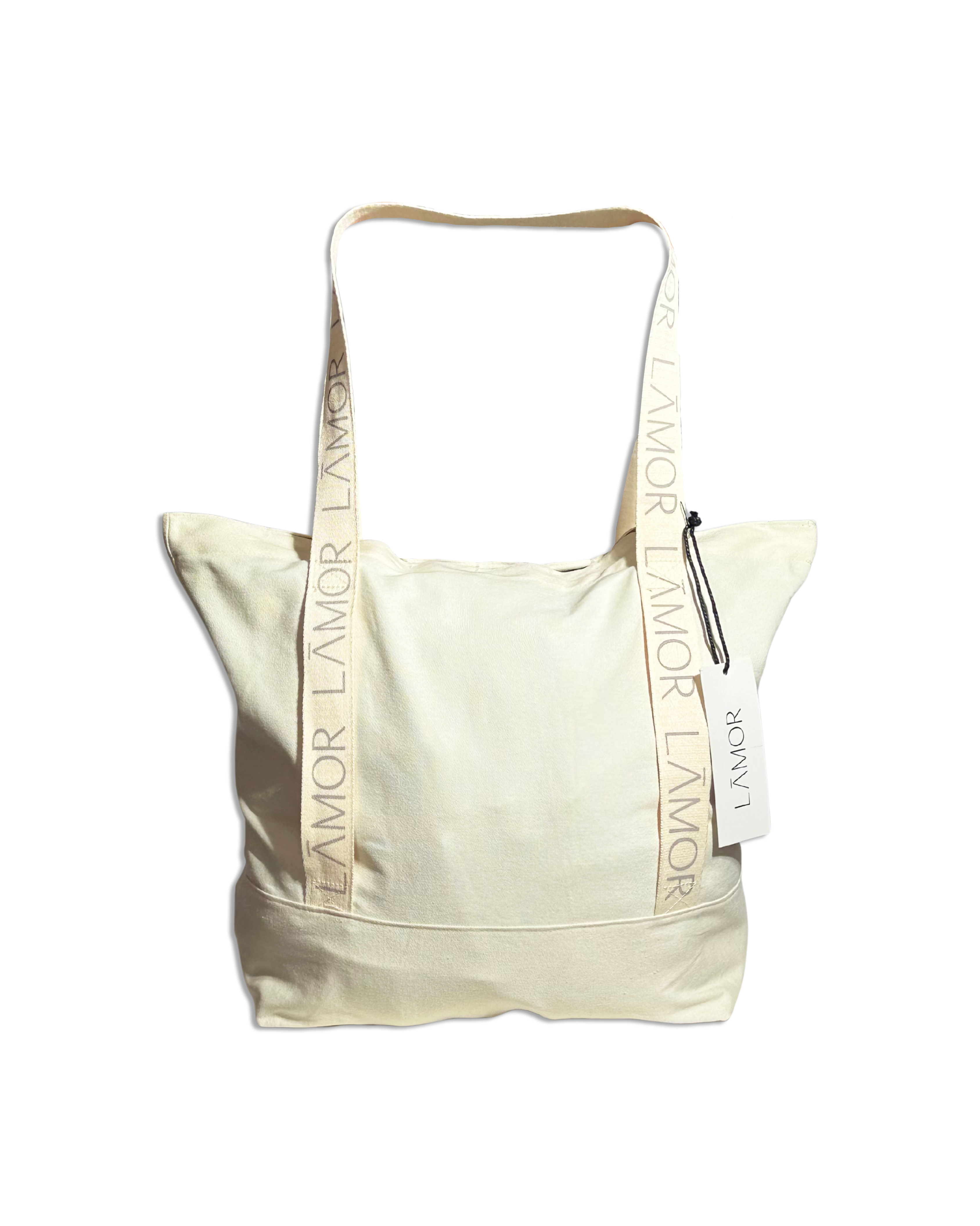 Essential Lamor Cotton Canvas Bag Stoft Cream