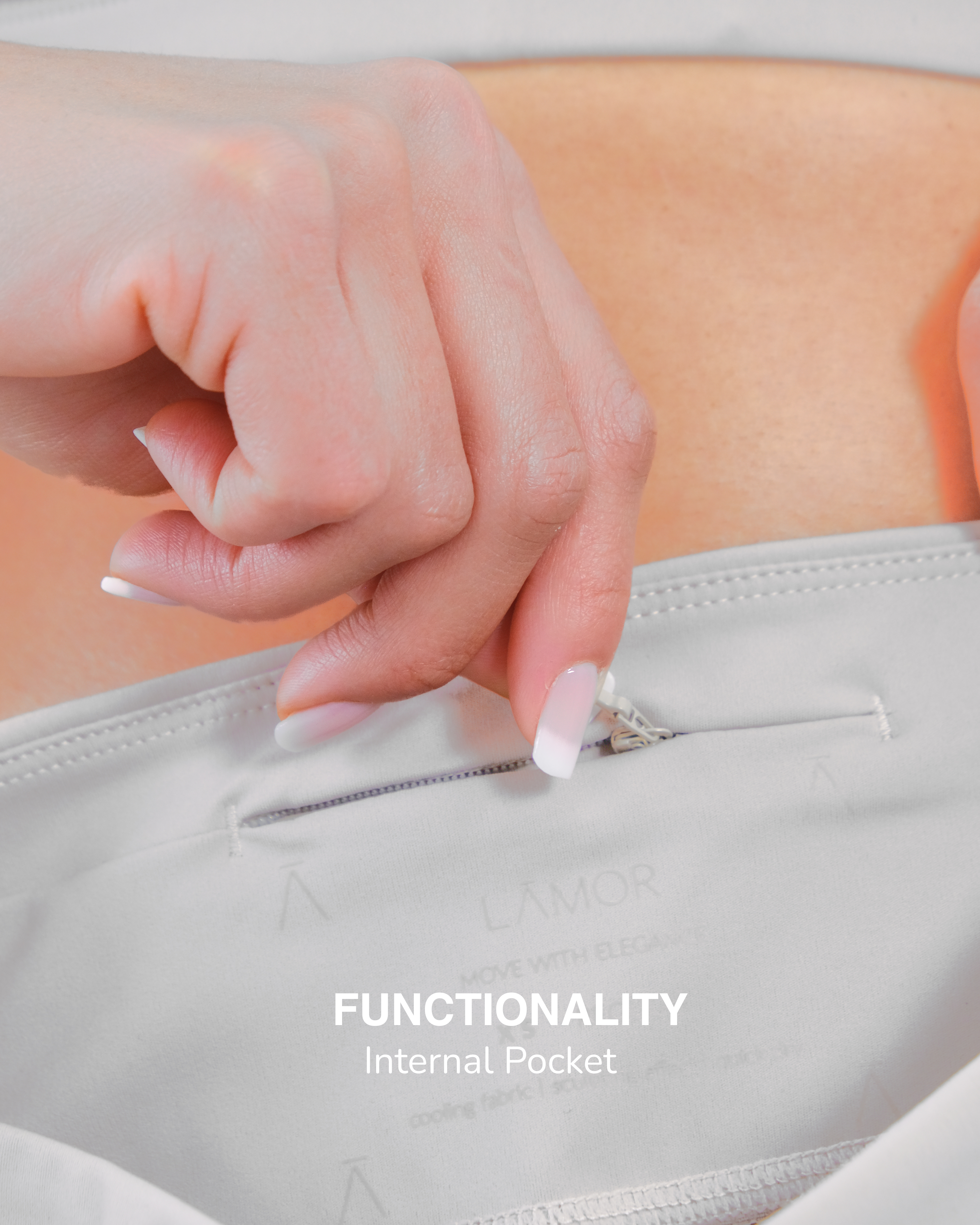 Ā-SCULPT™ - Second Skin Legging - Soft Cream