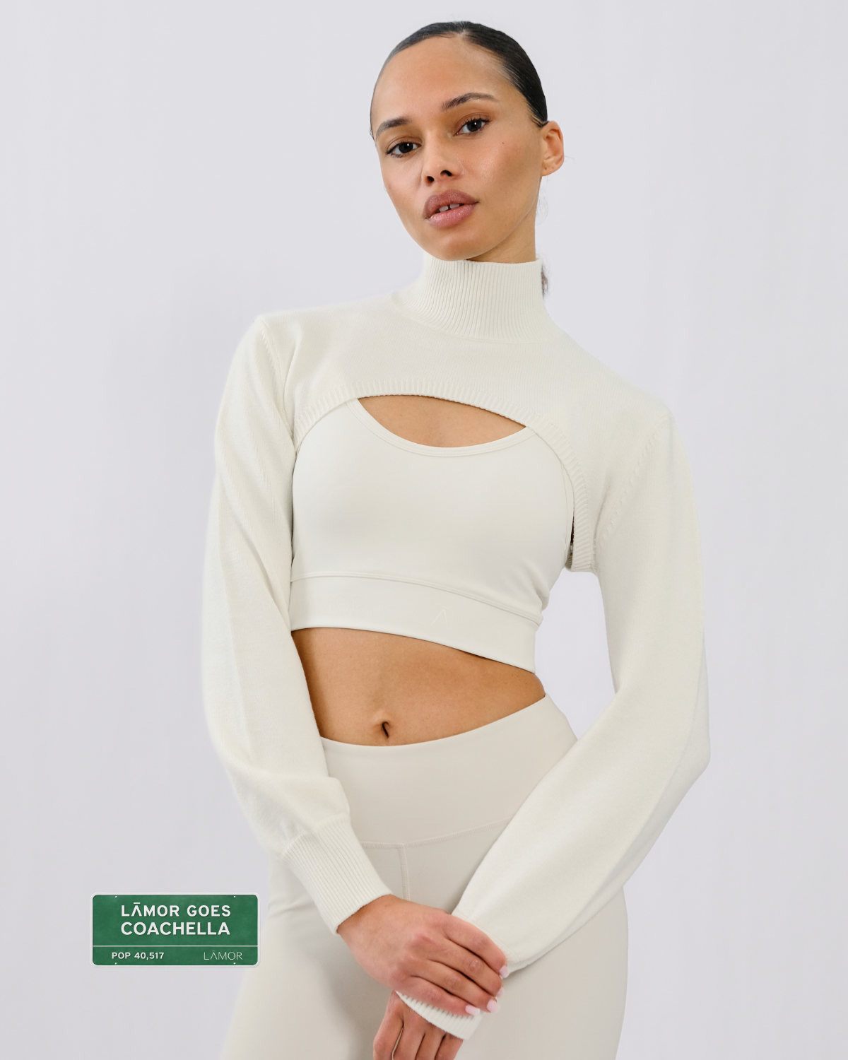 Ā-SOFT™ - Cropped knitted long sleeve