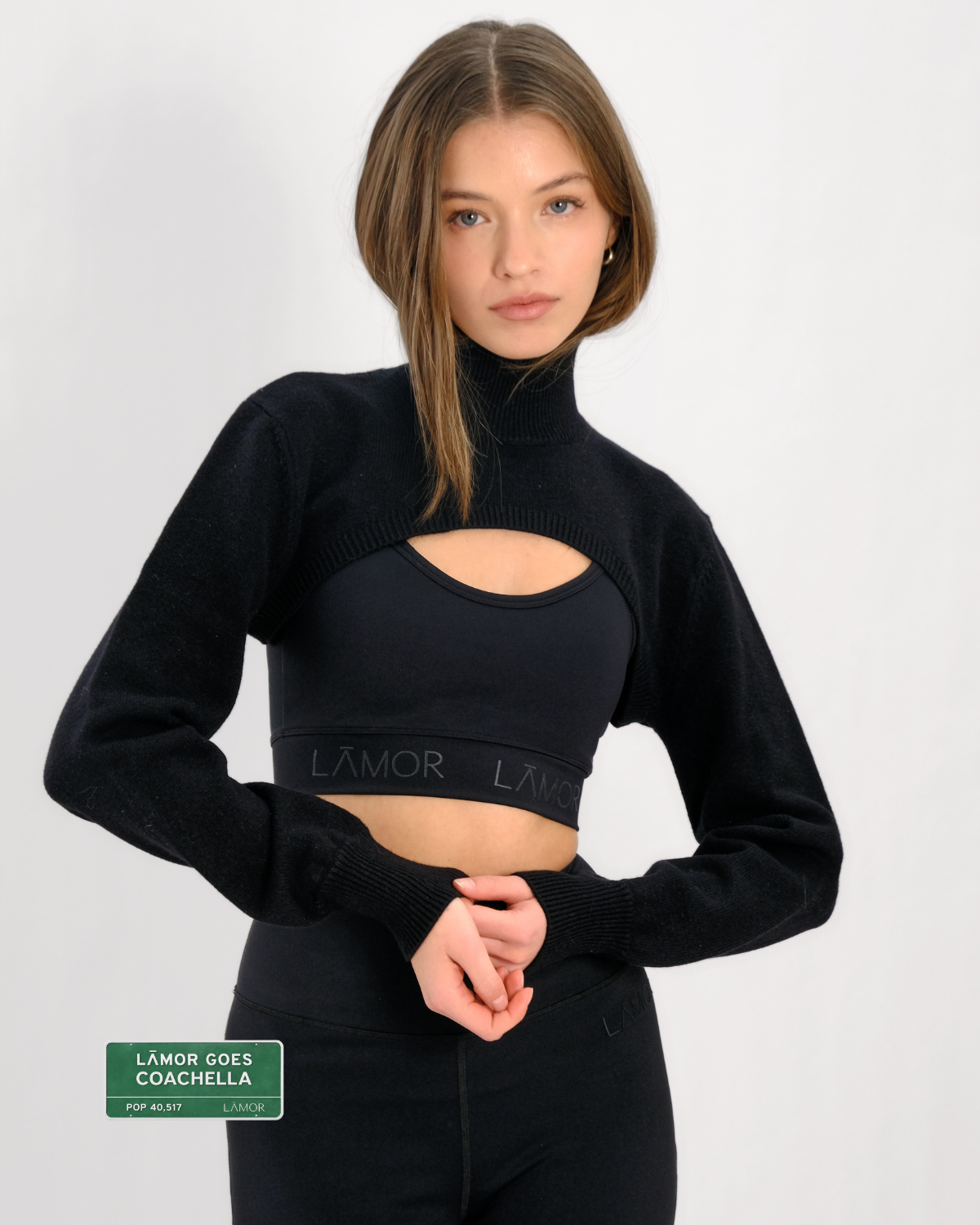 Ā-SOFT™ - Cropped knitted long sleeve